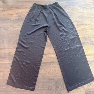 Victoria's Secret  Black Satin Pants